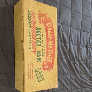 Dress-Me Doll with Rooted Hair - Yellow Box